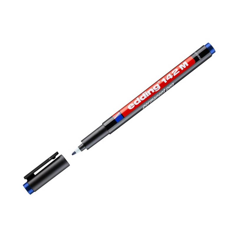 Маркер перманентный Edding синий (толщина линии 1 мм) 1183503