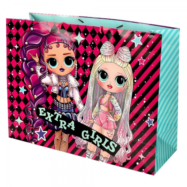 Пакет подарочный размер Xxxl, 60х46х20 см. глянцевый Чудо праздник PXXXL-92072-OM (60)