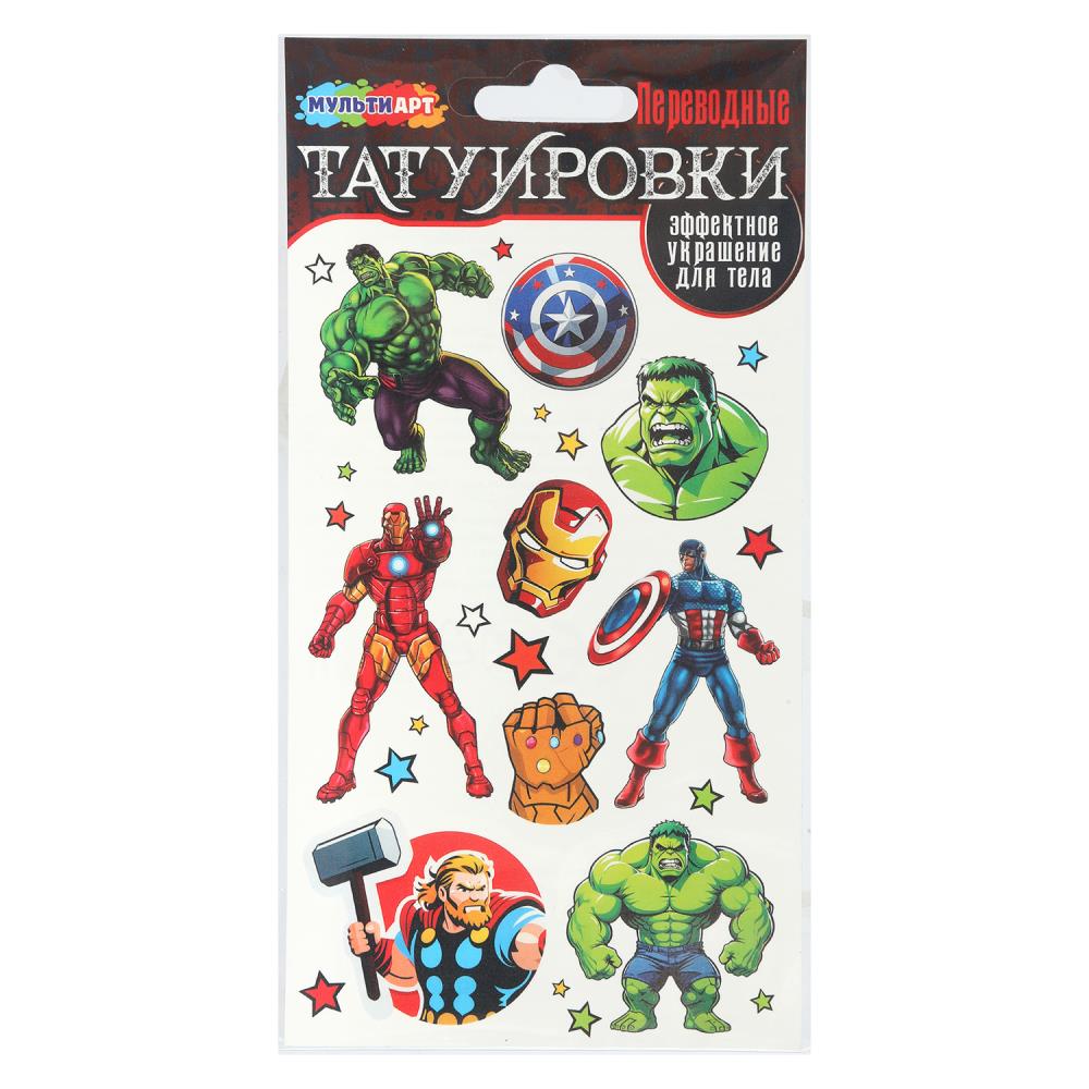 Тату "Корги", 1 лист, для детей MultiArt TATTOO-122117 (200)