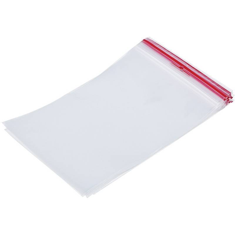 Пакет с замком (Zip Lock) с европодвесом 12 х 17 см, 60 мкм, 100 шт/уп 1218115