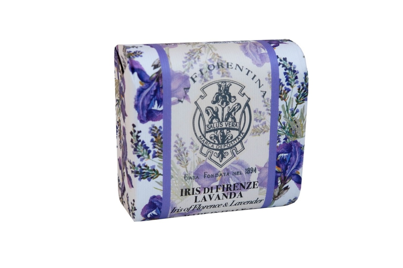 Мыло La Florentina Iris of Florence & Lavender Флорентийский Ирис и Лаванда 106 г 8003085707309