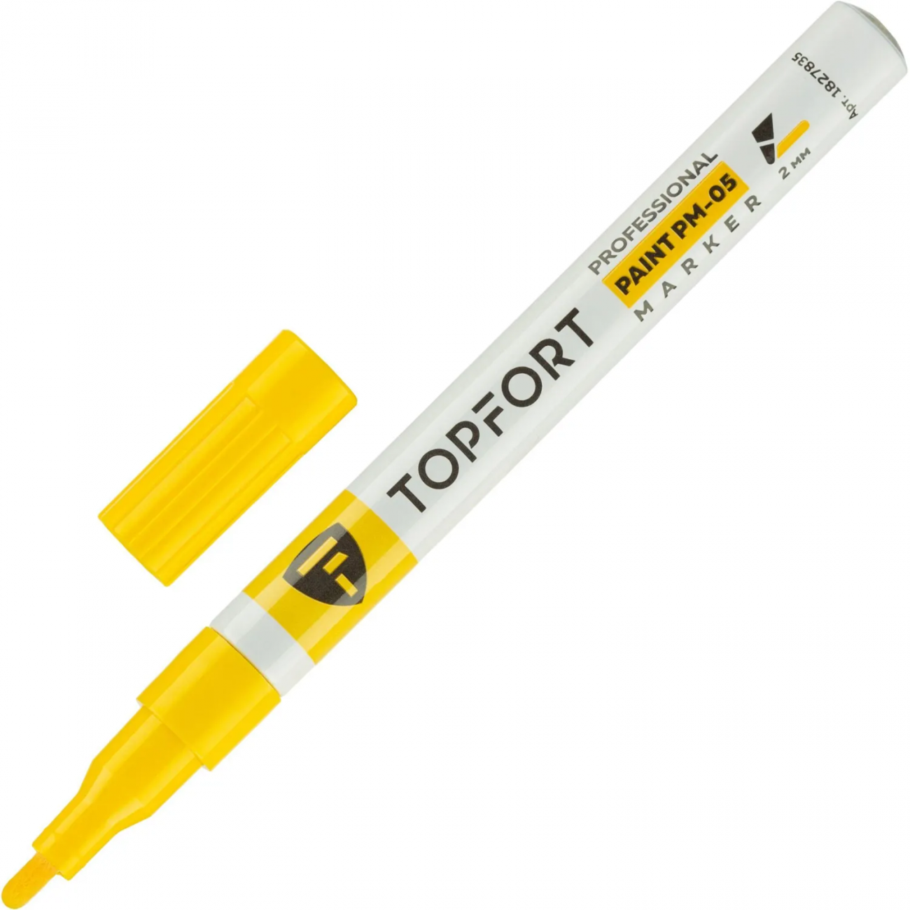 Маркер лаковый Topfort Paint 2 мм желтый 1827835 ZP1101