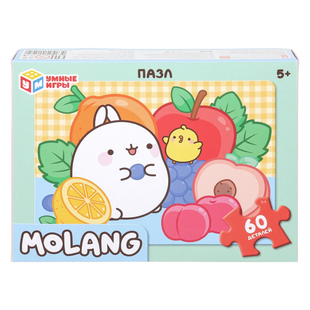 Пазлы 60 деталей "Molang. Molang" (Моланг) УМка 4630395015950