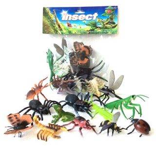 Игровой набор насекомых, 8-14 см, 12 шт Shantou Gepai 2C282