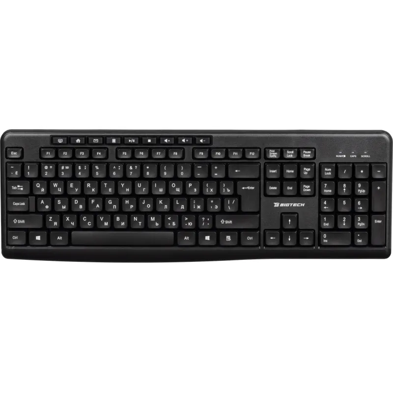 Клавиатура Bigtech BM-KW270BK 2068670 KD-270W