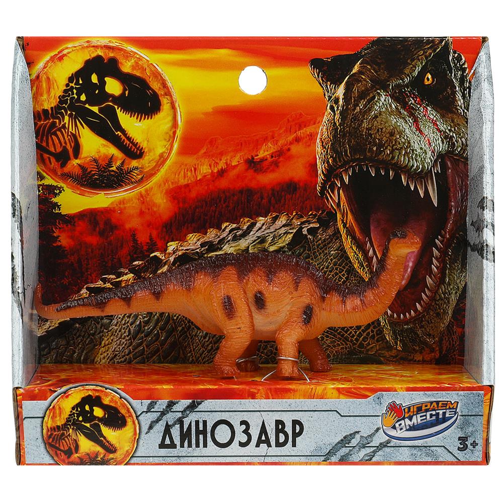 Игрушка пластизоль динозавр бронтозавр ИГРАЕМ ВМЕСТЕ 660-5R1