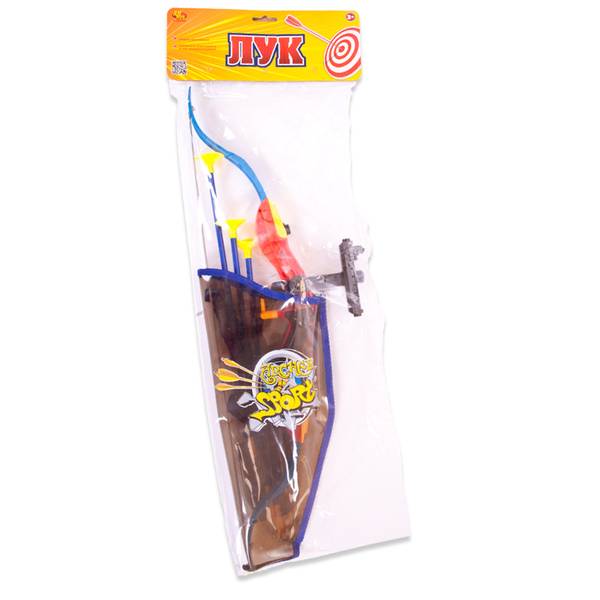 Лук игрушечный со стрелами на присосках Abtoys S-00099(WG-A4393)