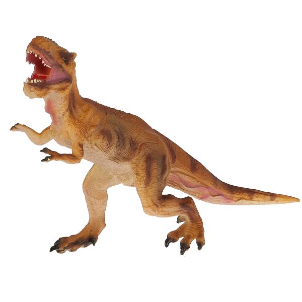 Игрушка пластизоль Динозавр большой Тираннозавр 27x10x21см Играем вместе 685R