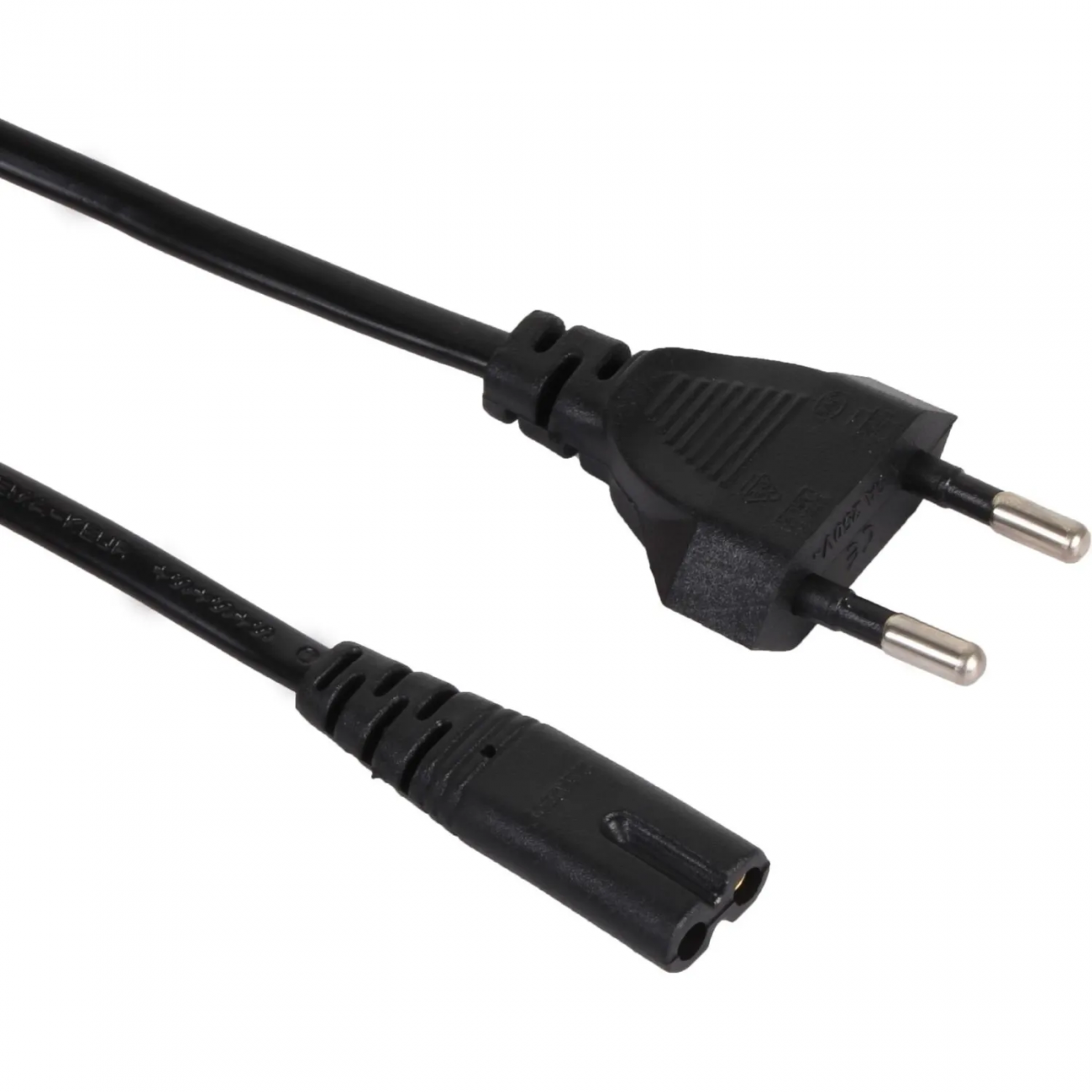 Кабель д/аудио-видео IEC-320-C7, 2-pin 3m,черный, iOpen ACE023-3.0M 2390355 ACE023-3M
