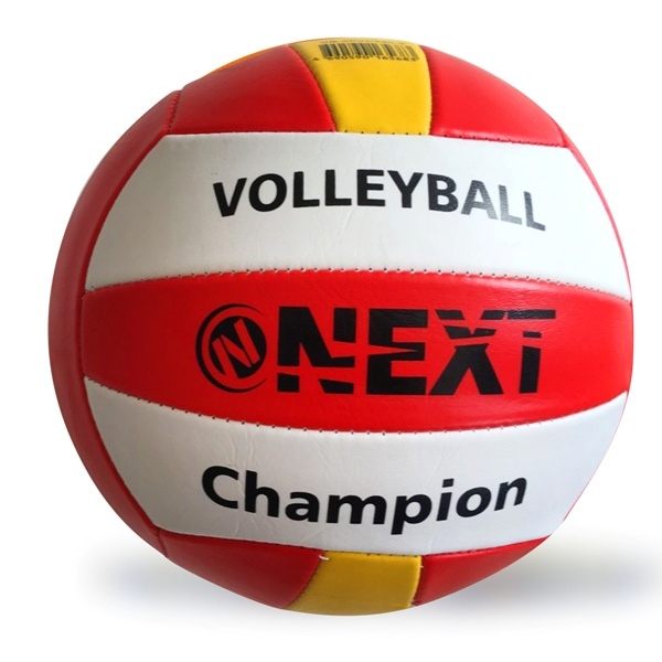 Мяч волейбольный пвх 2 слоя, 22 см. камера резина, машин.обр. Next VB-2PVC280-5 (60) (60)