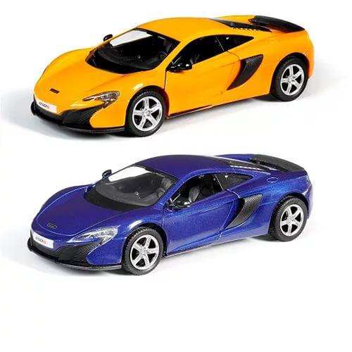 1:32 McLaren 650S, машинка инерционная (2 в асс: желтая, синяя) Uni Fortune 554992