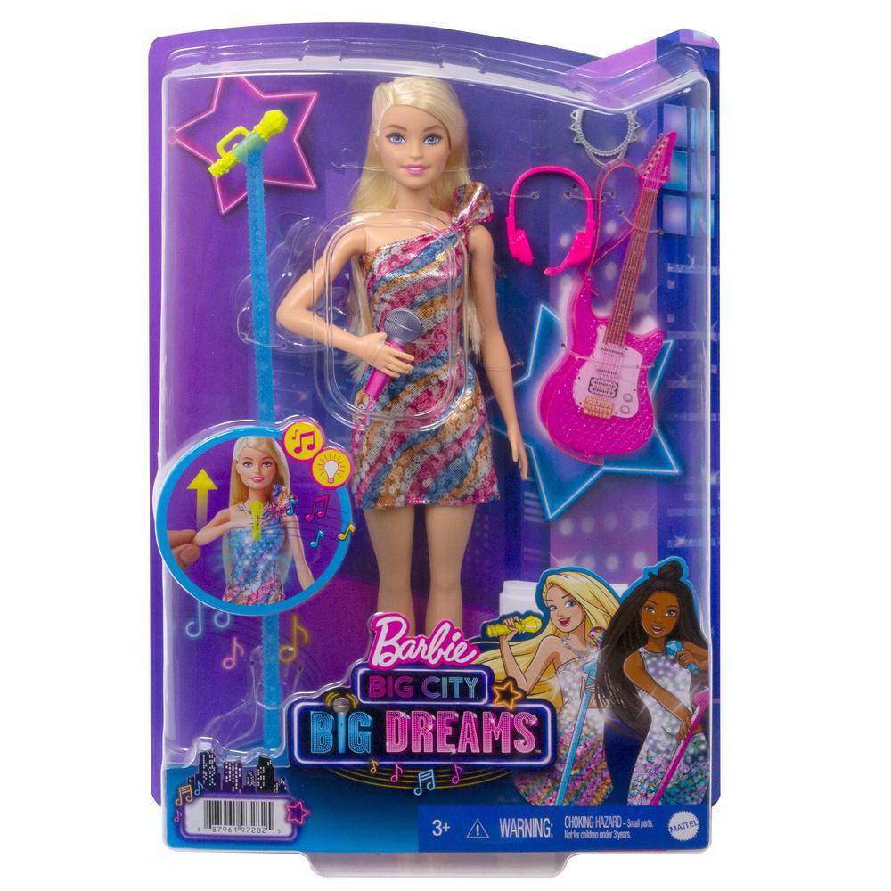 Кукла Mattel Barbie, серия Большой город - Большие мечты: Первая солистка GYJ23
