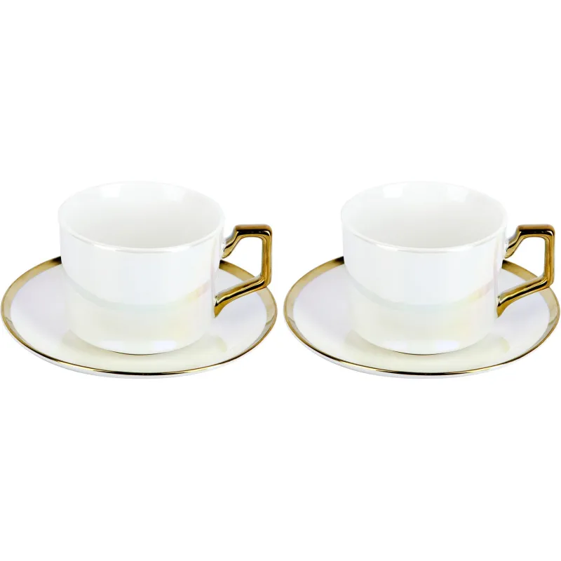 Набор чайный 4пр. Pearl (2 персоны) v=200мл. арт.1930012 Nouvelle Home 1929727