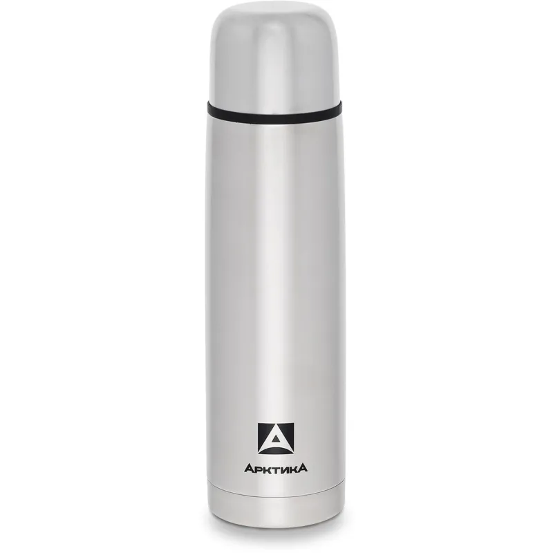 Термос для напитков с узким горлом и глухой пробкой, объем 1 л.101-1000 Арктика 2006365