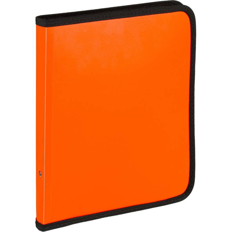 Папка-конверт на молнии с 3-х сторон Attache Neon A5 оранжевый 1547510