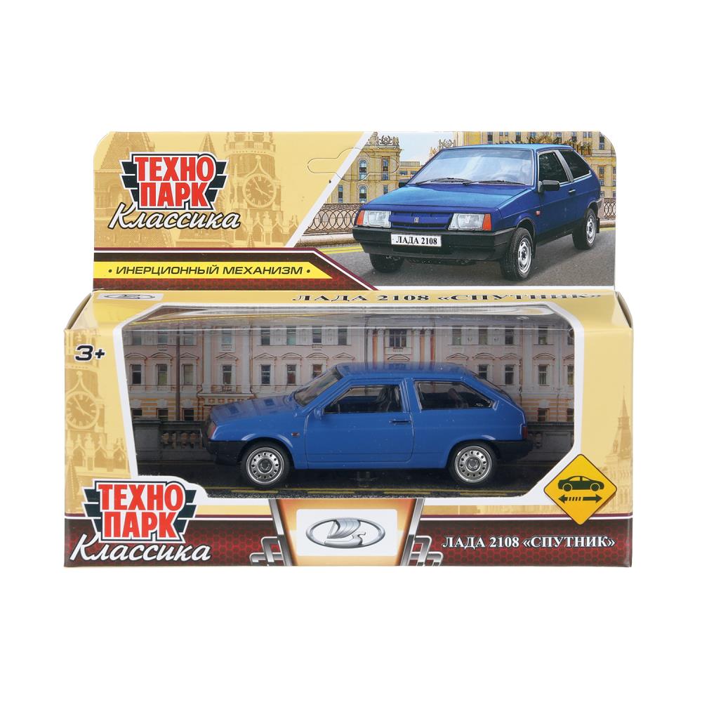 Машина металлическая Лада 2108, 10,5 см, синий, Технопарк 2108-11-BU