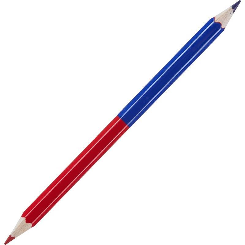 Карандаш двухцветный Koh-I-Noor красный/синий шестигранный 95454