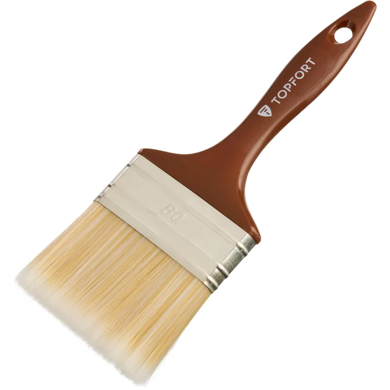 Кисть плоская по дереву TOPFORT Delicate 80х15 2129348