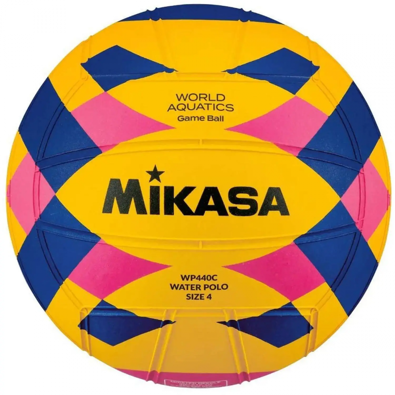 Мяч д/водного поло MIKASA WP440C р.4, жен, FINA Approved, резина 2101178
