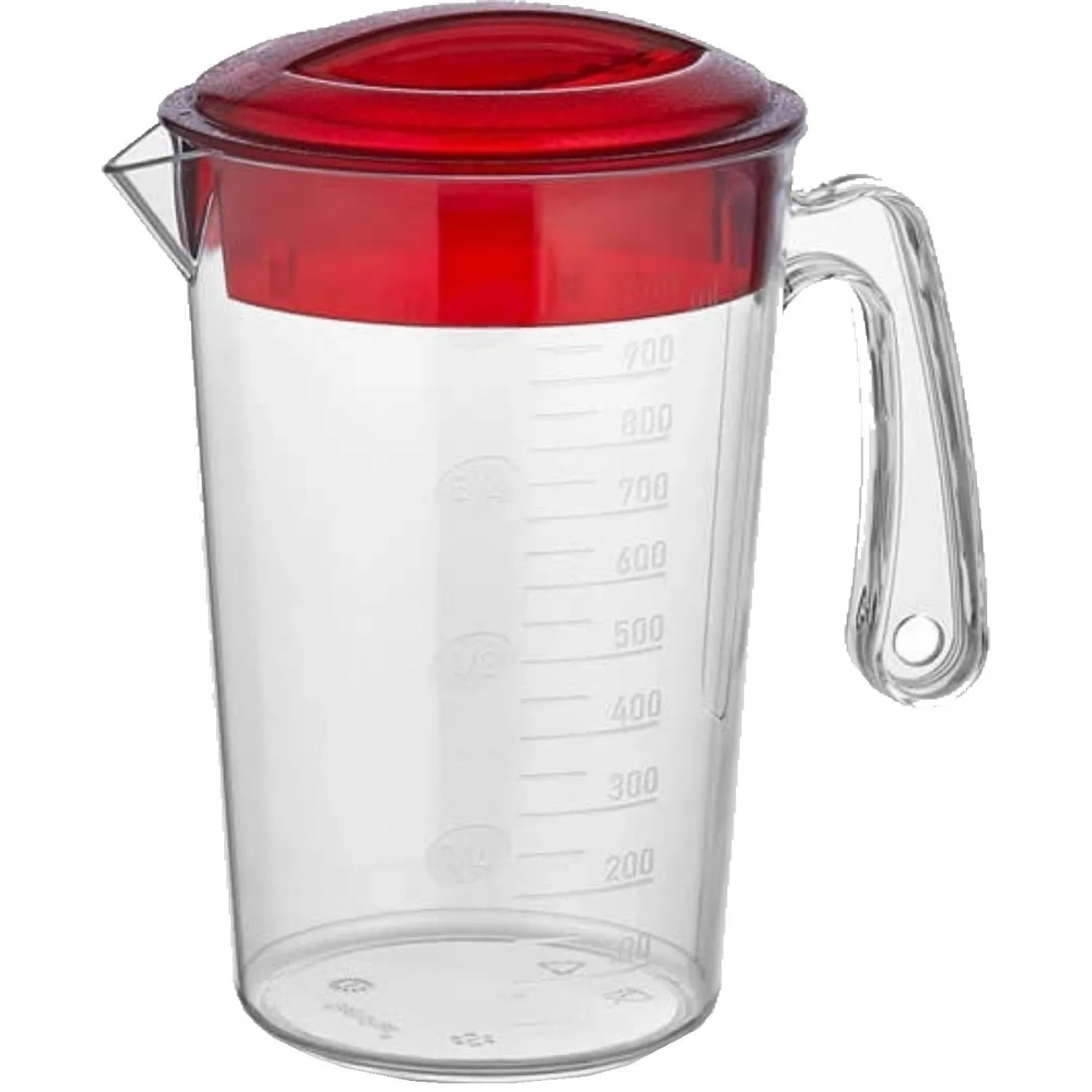 Кувшин мерный 1 л. с крышкой, п/п прозрачн. GP 77189 Gastroplast 2415429