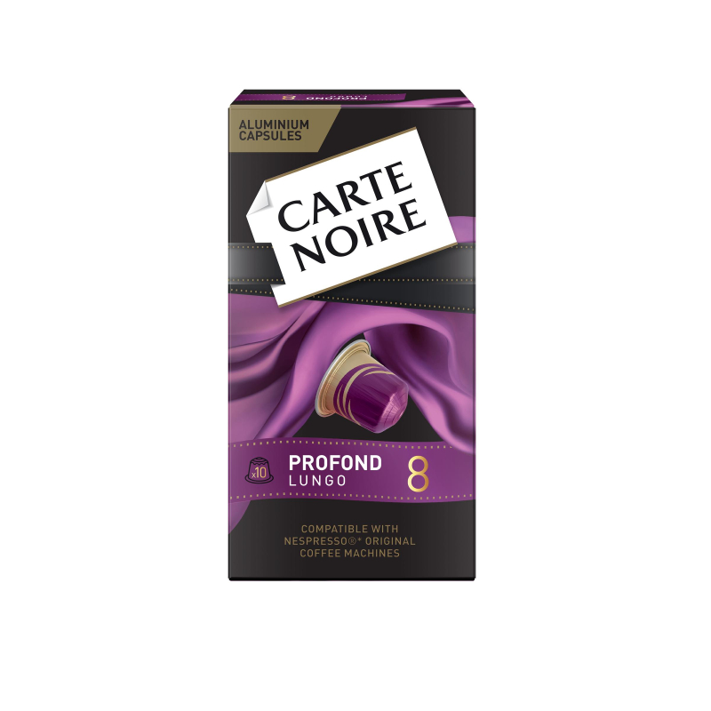 Кофе в капсулах Carte Noire Lungo Profondo, упаковка 5,2грx10шт 1854888 4061838