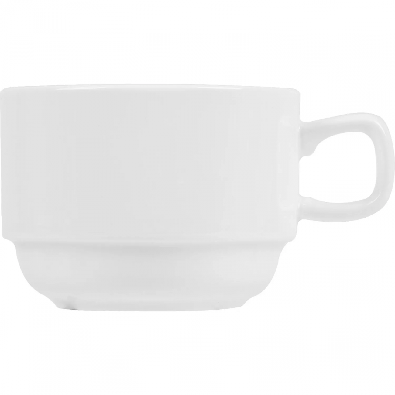 Чашка чайная;белый 6шт/уп Kunstwerk 2412640 3140487