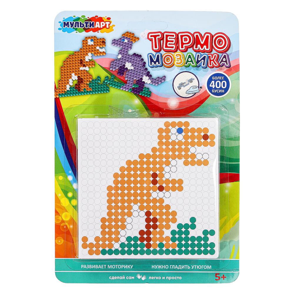 Термомозаика Динозавры MultiArt IB400-DINO