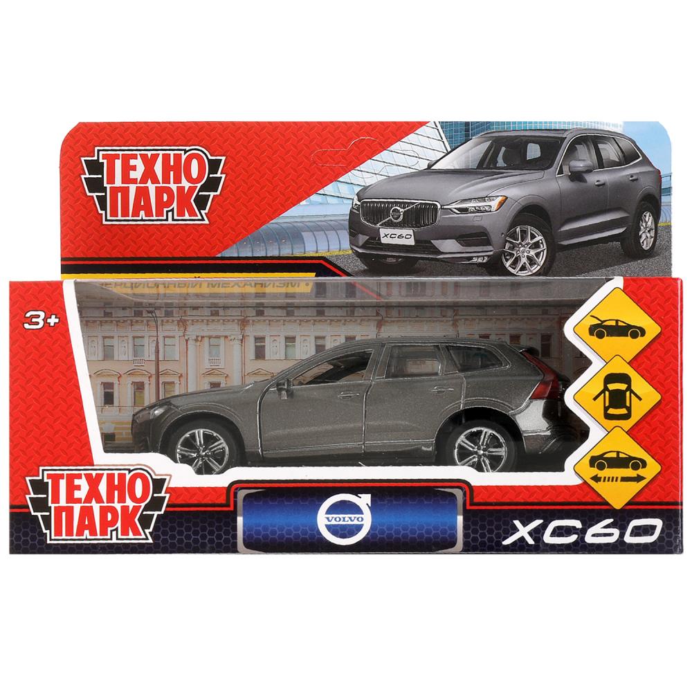 Машина металлическая Вольво XC60 R-Desing, 12 см. серый, Технопарк XC60-12-GY (72)
