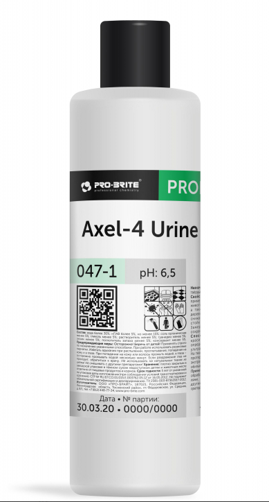 Средство против пятен и запаха мочи Pro-Brite Axel-4 Urine Remover 1 л 047-1 628301