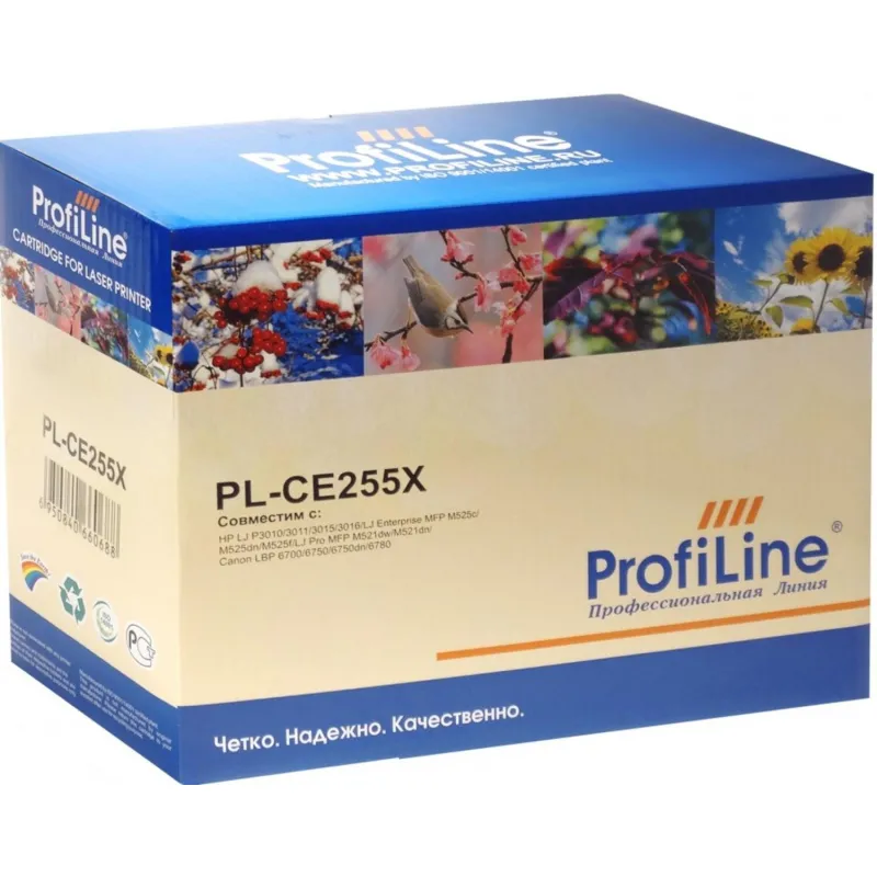 Картридж лазерный универсальный ProfiLine CE255X/724H чер. для HP/Canon 1899666 PL-CE255X/724H