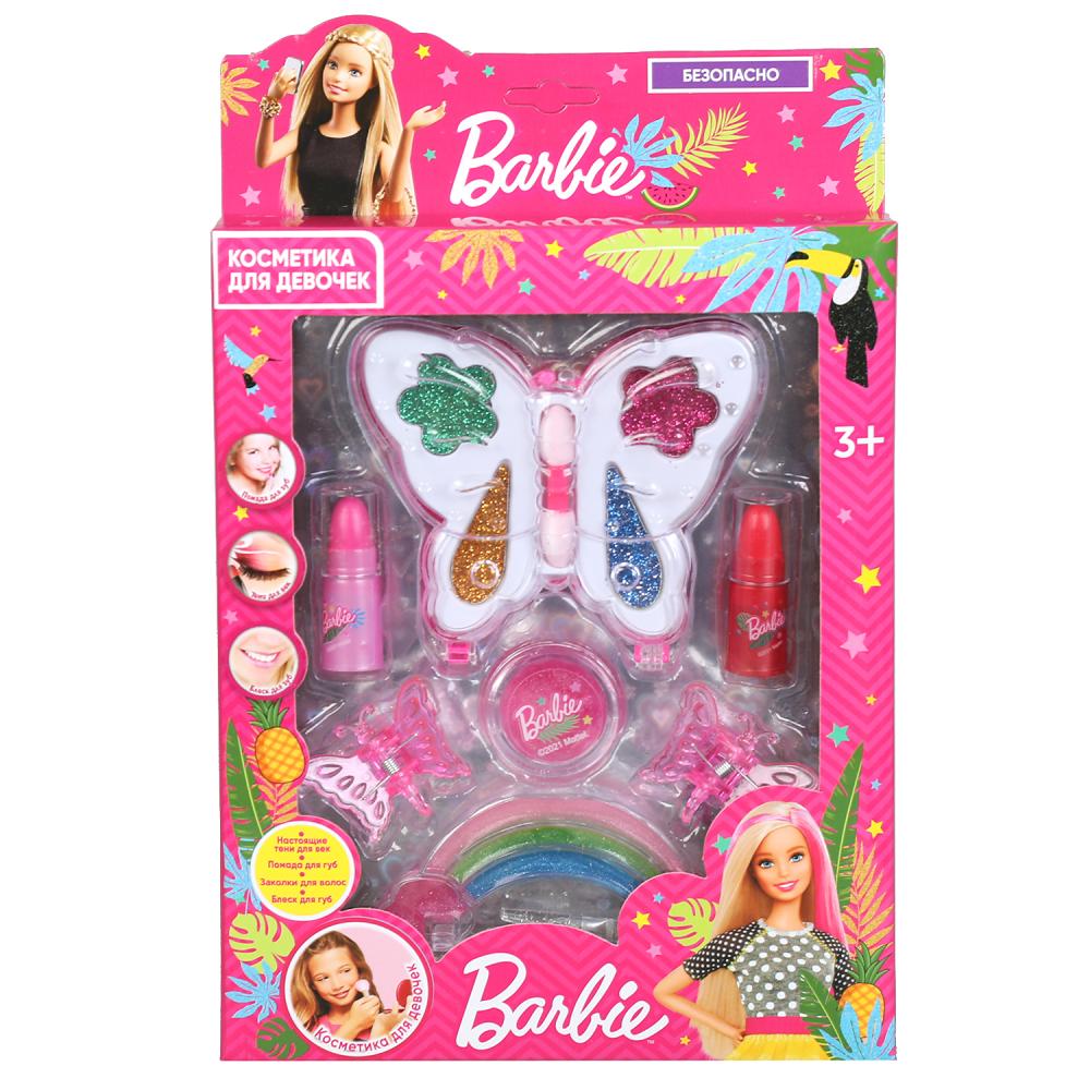 Косметика для девочек Барби: тени, блеск для губ, помада, заколки, Милая Леди 20678A2-BAR