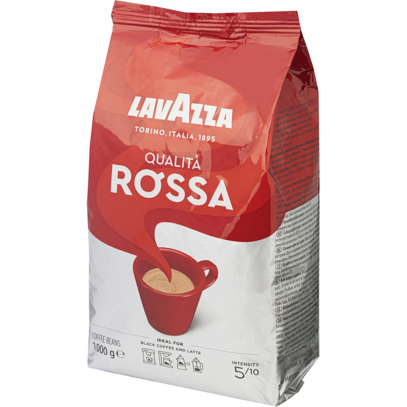 Кофе Lavazza Rossa в зернах, 1 кг 323840