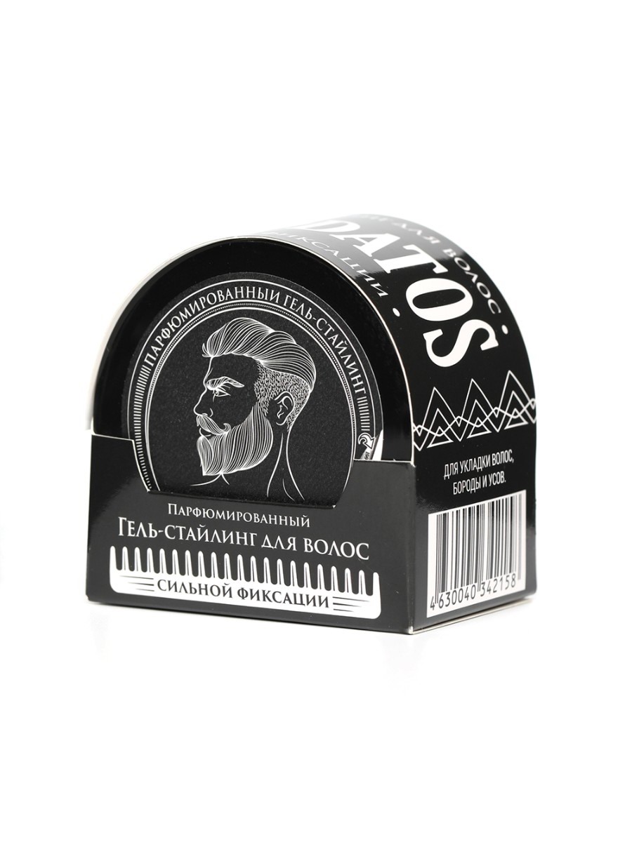 Borodatos Гель-стайлинг для волос сильной фиксации 75мл 4630040342158