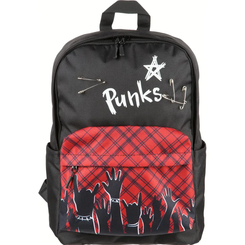 Рюкзак Комус Класс ПАНК, черный 1881064