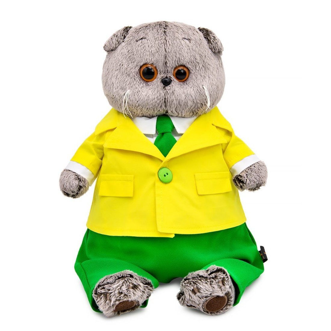 Мягкая игрушка Басик в ярком костюме 22 см BudiBasa Ks22-272