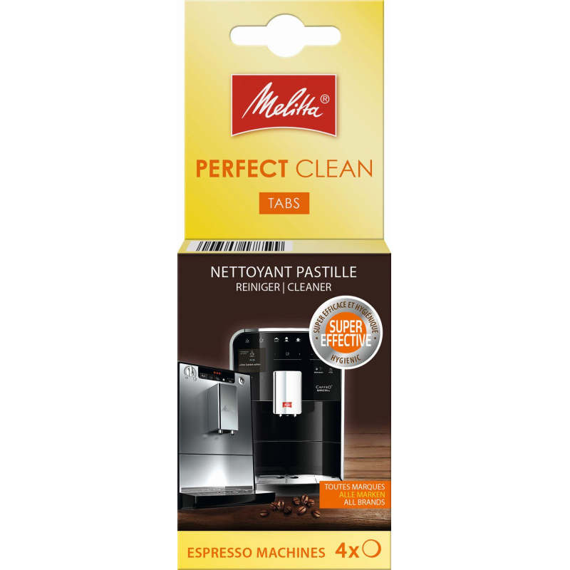 Таблетки Melitta для чистки от кофейных масел Perfect Clean (4шт в упак) 1629259 1500791