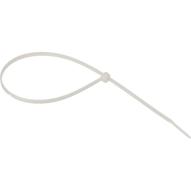 Хомут стяжка нейлоновая TOPFORT 4х300 белый 100 шт/уп 2097656