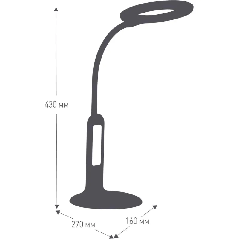 Светильник Camelion KD-823 C02 LED 8W термом. рег 1424329 14415