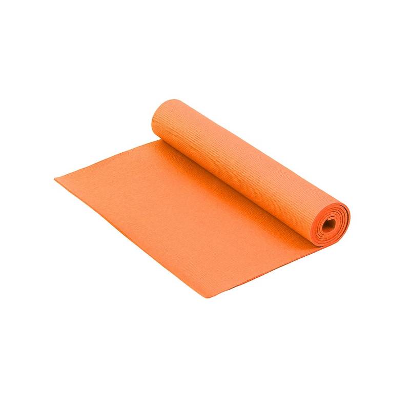 Коврик для фитнеса и йоги Larsen PVC оранжевый р173х61х0,4см 354070 940608