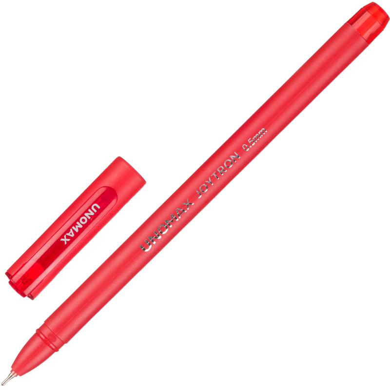 Ручка шариковая неавтомат. Unomax Joytron, д.ш.0,5 мм,л.0,3 мм, красн 1680858 Joytron ball