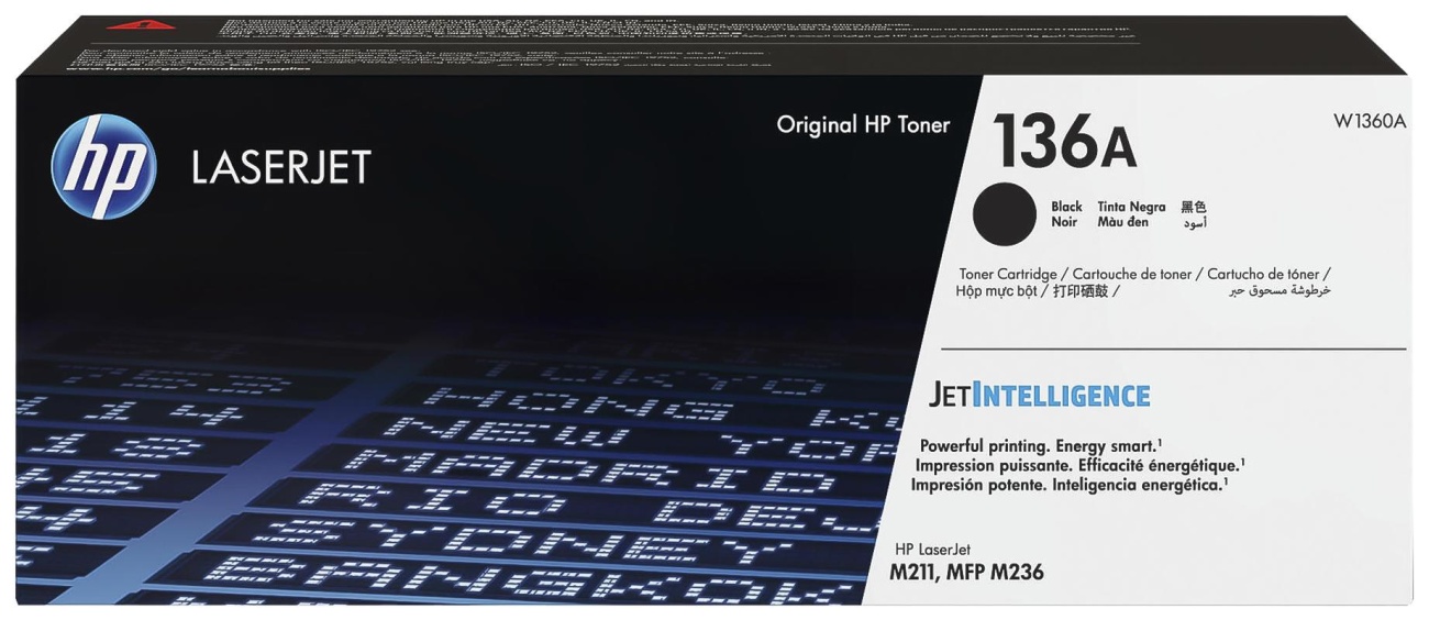 Картридж лазерный HP LaserJet 136A W1360A черный для LaserJet M211?/M236 1413603