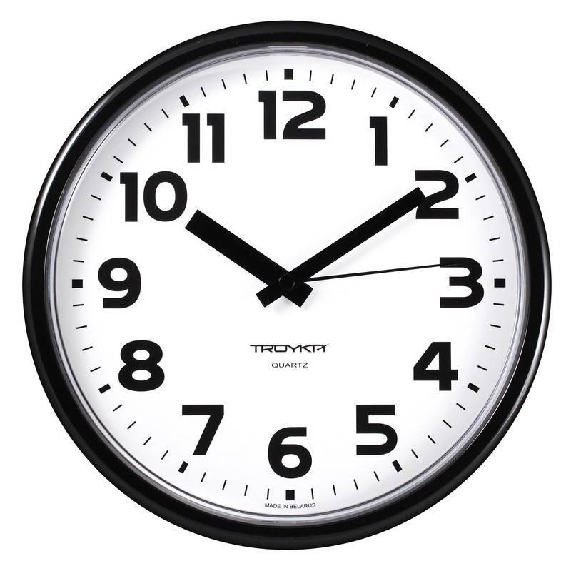 Часы настенные Troyka 91900945 (22.5х22.5х3.7 см) 1049315