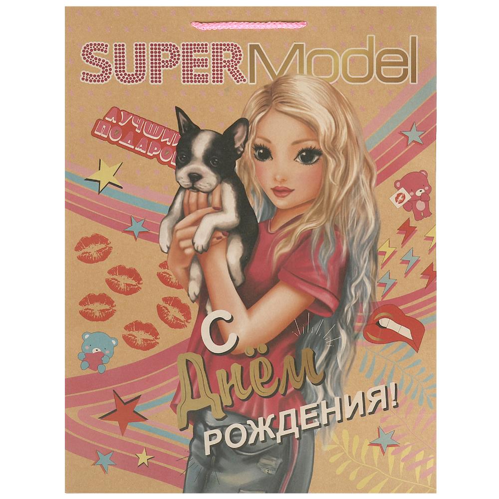 Пакет крафт Xl подарочный, 33,5х45х15 см. Чудо праздник PXL-109951-TPK (144)