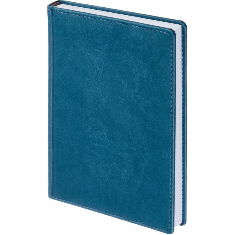 Ежедневник недатир. Attache Сиам искусс. кожа А5 176 л. бирюзовый (143x210 мм) 209632