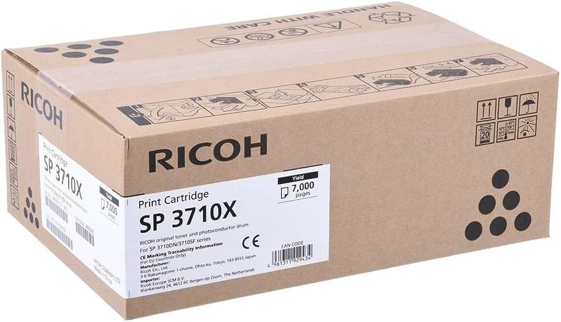 Тонер-картридж Ricoh SP 3710X (408285) черный для SP3710DN/SP3710SFN 1054227