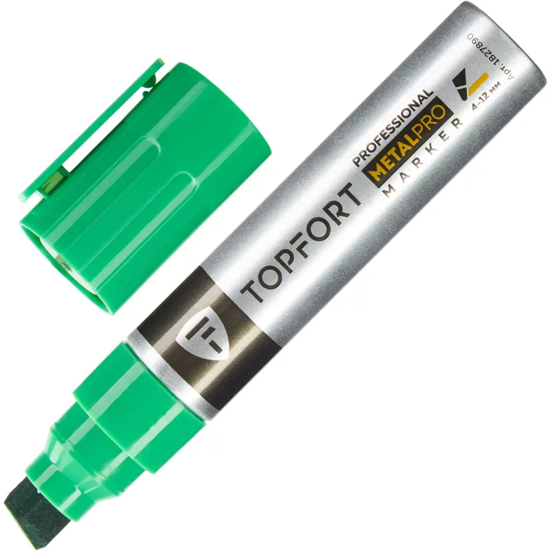 Маркер для металла TOPFORT MetalPro 4-12 мм зеленый 1827890 ZP2540