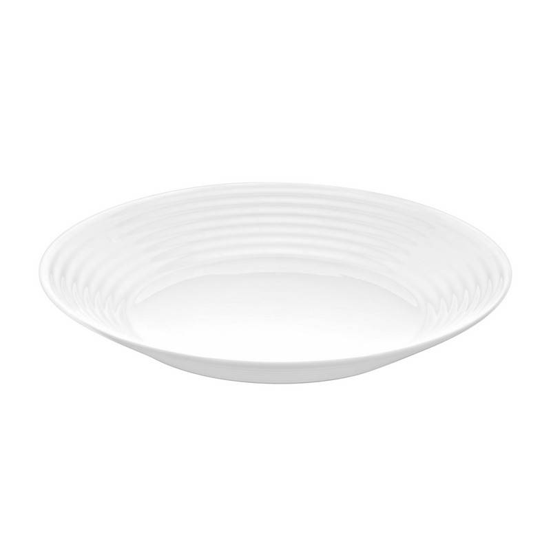 Тарелка суповая с высокими бортами Luminarc Арена стеклянная белая 230 мм (L2785) 781412