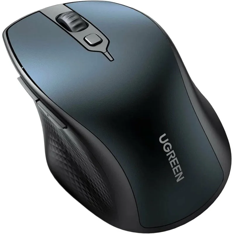 Мышь компьютерная UGREEN MU101 (15807)беспровод, 2.4 GHz&BT,синий 2036047 15807_