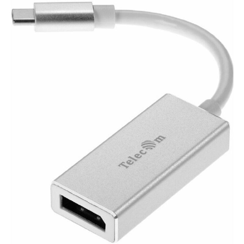 Кабель адаптер USB3.1 Type-Cm --> DP(f) 4K,60Hz, All Shell,Telecom <TUC035 1538021