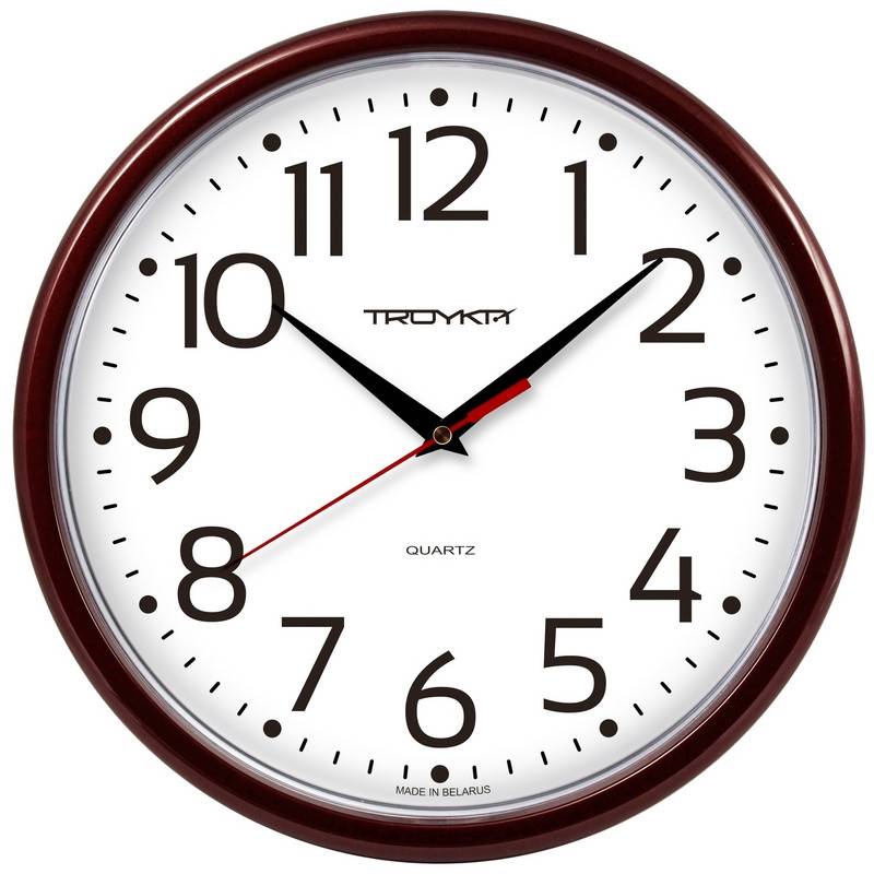 Часы настенные Troyka 91931912 (22.5х22.5х3.7 см) 639127